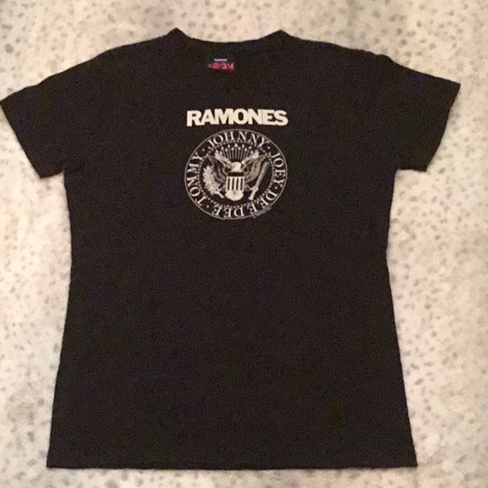 New Ladies Ramones Clothing T-Shirt Large